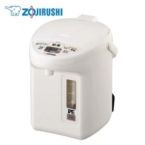 電気ポット マイコン 沸とう VE 電気 まほうびん 優湯生 2.2L CV-TZ22-WA 象印 ZOJIRUSHI (D)｜joylight