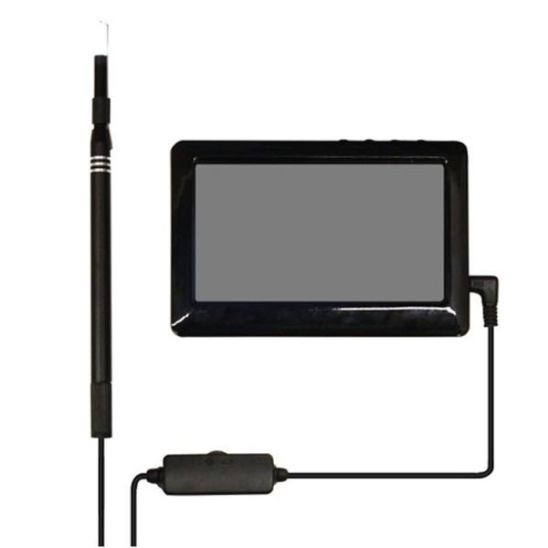 どこでもかんたん「モニター付きポータブル耳スコープ」 LCDEARCM サンコー (D)(B)