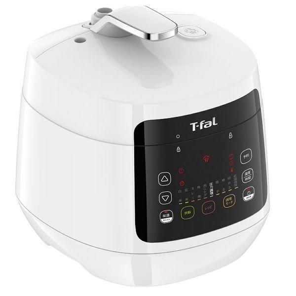 T-fal ラクラ・クッカー コンパクト電気圧力鍋 ホワイト CY3501JP （D）
