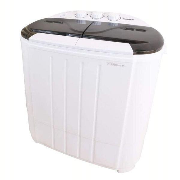 サンコー 小型二槽式洗濯機「別洗いしま専科」3  STTWAMN3 (D)