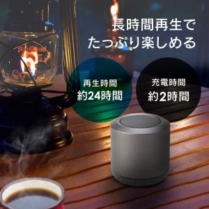 スピーカー Bluetoothスピーカー グレ...の詳細画像4