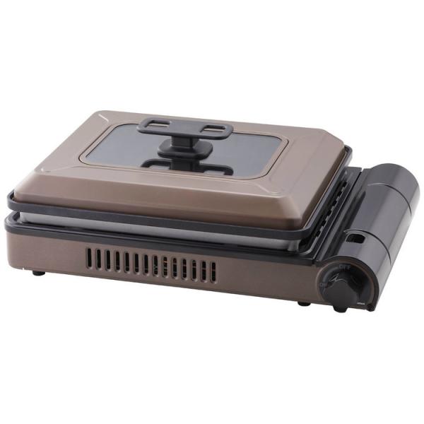 カセットガスホットプレート 焼き上手さんβ ブラウン CB-GHP-B (D)
