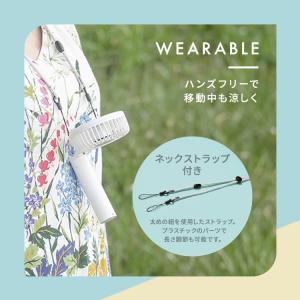 ハンディファン 小型 扇風機 首かけ ネックス...の詳細画像4