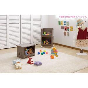 スタックバスケット キャスター付き 収納 ラン...の詳細画像4