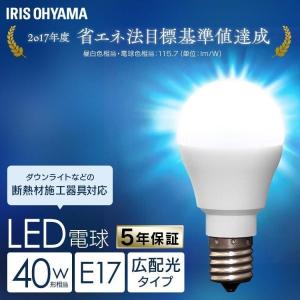LED電球 E17 40W アイリスオーヤマ 小型電球 電球 LED 安い 40形 昼白色 電球色 LDA4N-G-E17-4T7 LDA4L-G-E17-4T7｜joylight