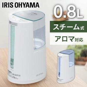 加湿器 アロマ おしゃれ 卓上 除菌 加熱式 加熱式加湿器 SHM-100U アイリスオーヤマ｜joylight