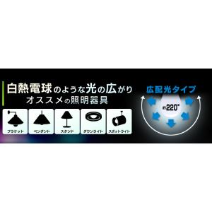 電球 LED 種類 E26 広配光タイプ 60...の詳細画像3