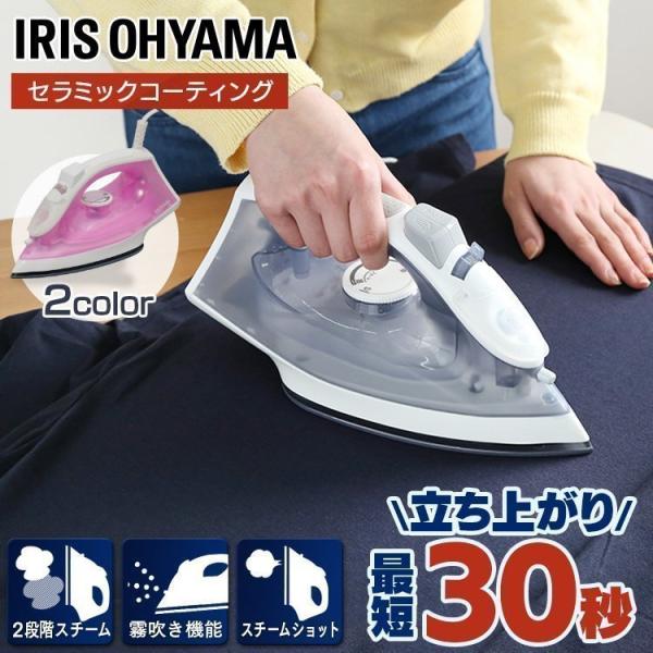 アイロン スチーム スチームアイロン かけたまま 衣類 服 新生活 一人暮らし おしゃれ シンプル ...