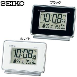セイコー 電波目覚まし時計 SQ767K・SQ767W...