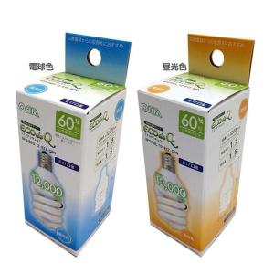 エコ電球60W形E17口 EFD15ED/12-E17SPN オーム電機 (D)