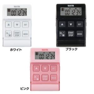 デジタルタイマー バイブレーションタイマー24時間計 クイック TD-370N-WH TANITA (D)｜joylight