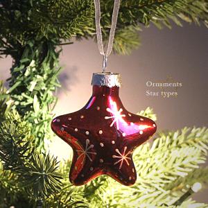 ガラス細工 クリスマス クリスマス雑貨 オーナメント置物 雪の結晶