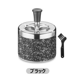 灰皿 ふた付き 大容量 卓上 キラキラ 屋外用...の詳細画像1