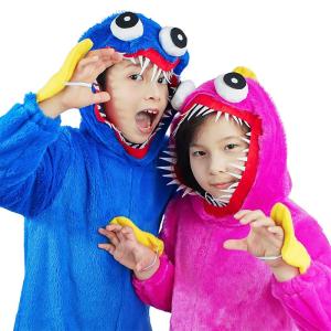 ハロウイン 一部即納！poppy playtime 仮装 子供 コスプレ 3点セットポピープレイ タイムハギーワギー 演劇 イベント パーティー 演出服 送料無料