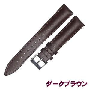腕時計 ベルト 牛革 無地 バネ棒・交換工具付...の詳細画像3