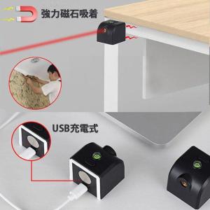 レーザー墨出し器 小型 usb充電式水平器 グ...の詳細画像1
