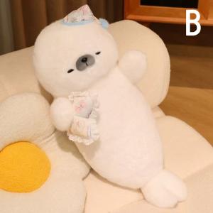アザラシ ぬいぐるみ かわいい 癒し系 抱き枕...の詳細画像2