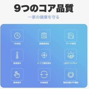 薄型デザイン 赤外線温度計 非接触式温度計 デ...の詳細画像4