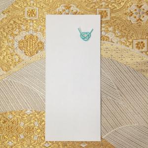 水引細工 あわじ結び【ブルー】両面テープ付き ...の詳細画像2