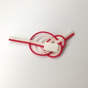 水引細工 【吉祥】 あわじ結び 両面テープ付き...の詳細画像3