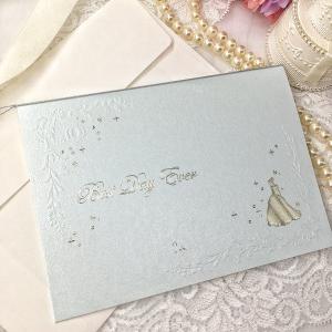 招待状 ディズニー 手作りセット 【シンデレラ】 結婚式 ウェディング 手作りキット 披露パーティー 発表会 案内状 （オーダーメイド印刷可）｜joyous