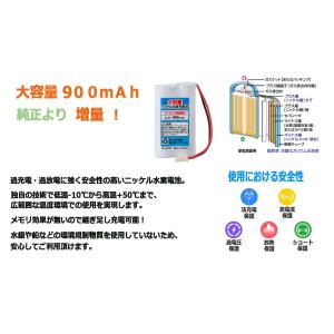 BT02j 電話子機用 互換電池 SANYO ...の詳細画像3