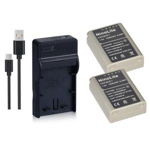 USB充電器 と バッテリー2個セット DC133 と OLYMPUS BLN-1互換｜Joypirika