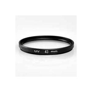 フィルター径:43mm UVフィルターカメラレンズ保護 AF/MF対応