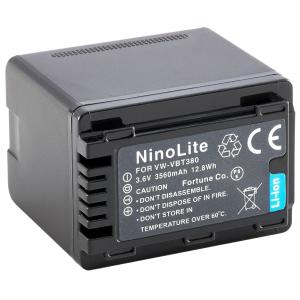 【未使用】Panasonic　VW-VBT380　バッテリーパック パナソニック Panasonic VW-VBT380 VW-VBT380-K 互換バッテリー HC