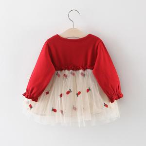 ベビー服 ワンピース ドレス 女の子 70 8...の詳細画像3
