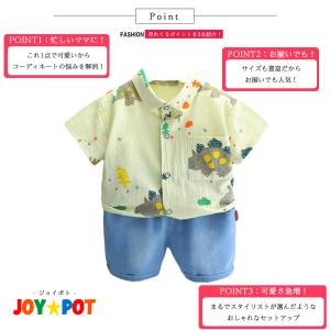 ベビー服 上下セット カジュアル 男の子 女の...の詳細画像1