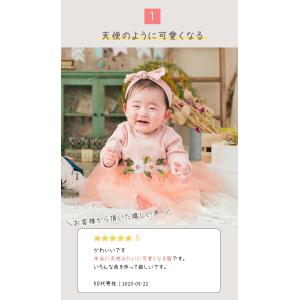 ベビー服 ワンピース ドレス 女の子 70 8...の詳細画像1