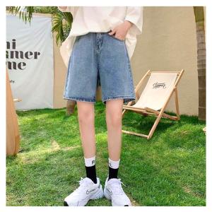 デニム ハーフ パンツ 韓国 ストリート オルチャン K-POP Y2K ダンス 衣装 原宿 レディース 6J-180