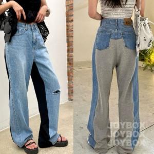 【即発送】トラックデニムパンツ ジップ y2k グランジ トラックパンツ カーゴ デニム パンツ ジーンズ 韓国 ストリート系 Y2K ダンス 衣装 K