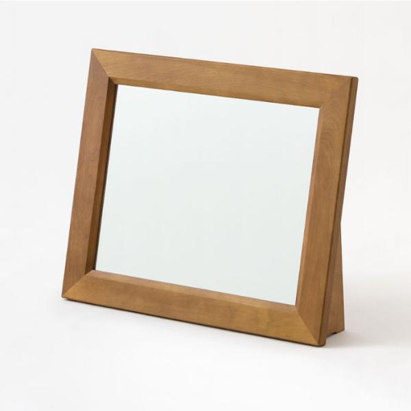 飛騨産業 Northern Forest ミラー NC842 卓上ミラー 置きミラー 置き鏡 スタン...