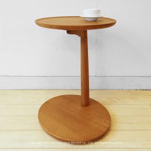 レトロ キツツキ 飛騨産業 サイドテーブル 丸テーブル コーヒーテーブル 飛騨産業 サイドテーブル 丸テーブル コーヒーテーブル ビーチ オーク
