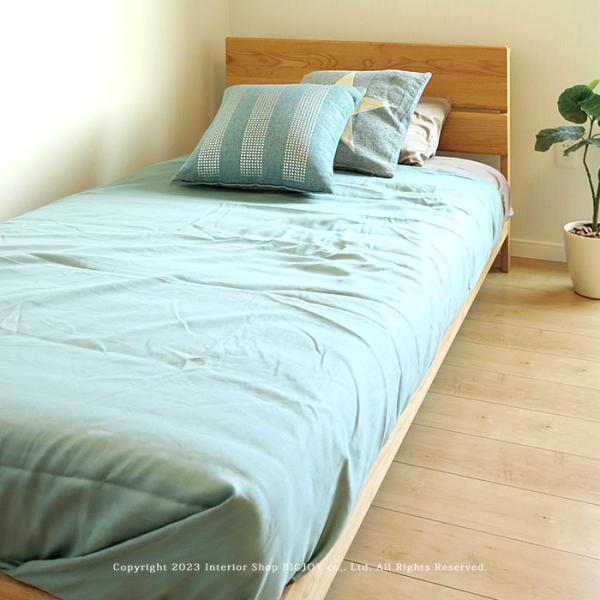 アウトレット展示品処分 シングルベッド 木製ベッド 桐スノコベッド 国産ベッド すのこベッド アルダ...