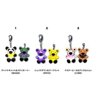 GRATEFUL DEAD BEAR KEY CHAIN PART2 / グレイトフルデッド デッドベアー キーチェーン パート2 (3種類) / キーホルダー キーリング