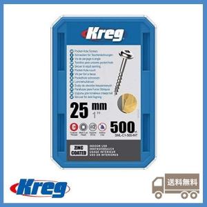 Kreg (クレッグ) ポケットホールスクリュー 25mm 粗目 (500本入)