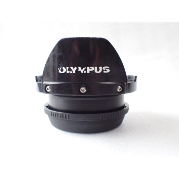 中古水中カメラ機材　OLYMPUS PT-EP14ハウジング用　OLYMPUS PPO-EP02 ガ...