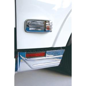 いすゞ 07エルフ ハイキャブ 標準車 メッキステップカバー(R＆L)