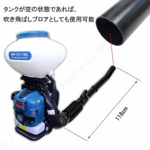 工場紹介動画付 エンジン式 動力 散布機 散粒...の詳細画像4