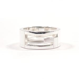 GUCCI（グッチ） 10.5号 リング・指輪 ロゴ ビス ワイドリング