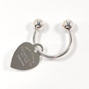 ティファニー 国旗 プレート キーホルダー チャーム シルバー 925《希少》 TIFFANY&Co.（ティファニー） TIFFANY&Co. キーホルダー チャーム