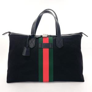 グッチ GUCCI トートバッグ 359261 テクノキャンバス ダッフルバッグ シェリーライン キ...