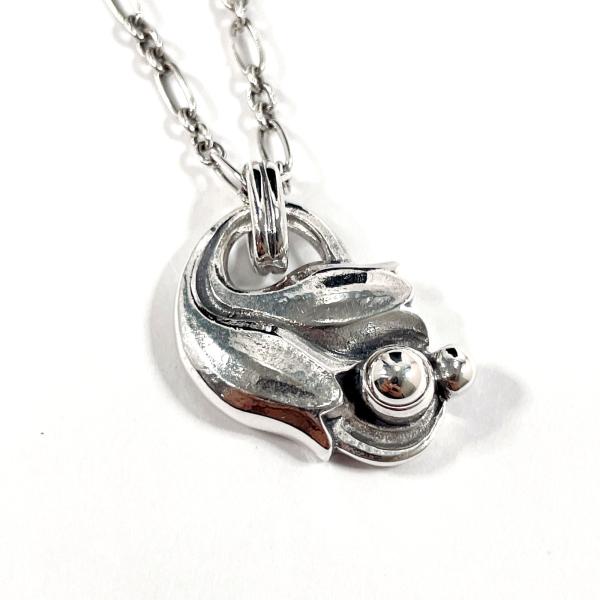 ジョージジェンセン Georg Jensen ネックレス イヤーペンダント 1999 ヘリテージ コ...