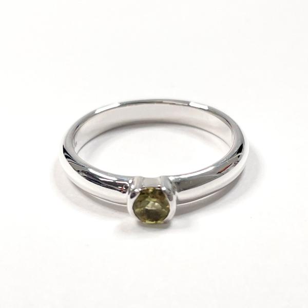 11.5号 ティファニー TIFFANY&amp;Co. リング・指輪 ペリドット シルバー925 シルバー...