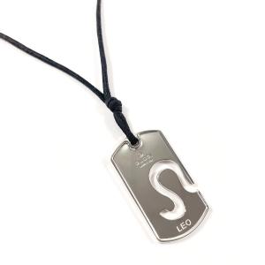 グッチ GUCCI ネックレス 星座 LEO しし座 プレート シルバー925 アクセサリー 新品仕上げ済み