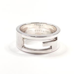 GUCCI（グッチ） 9号 リング・指輪 ダブルG ロゴ シルバー925