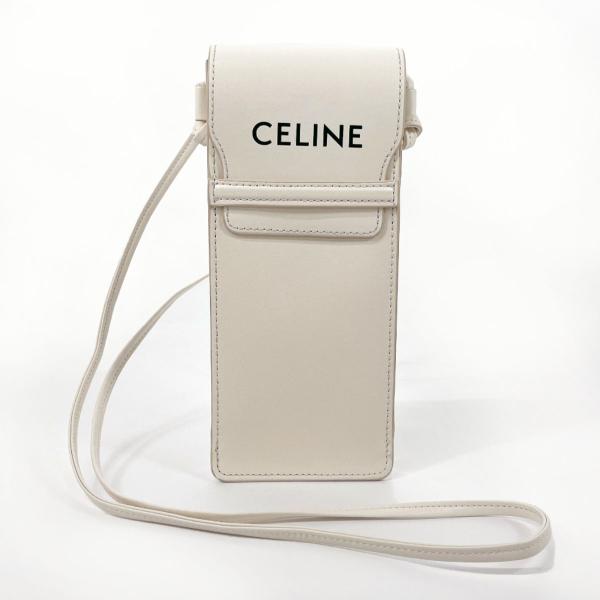 セリーヌ CELINE ショルダーバッグ サングラスケース ポーチ スマホケース ミニポシェット ロ...